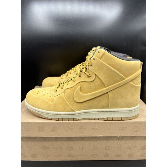 Nike Dunk High Vac Tech Wheat Pack SZ. 11.5 (486987-700) DS OG ALL RARE 2011 NEW main image 14